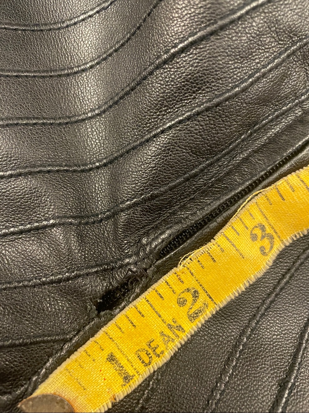 Cache black leather pants, size 2 - Picture 12 of 12
